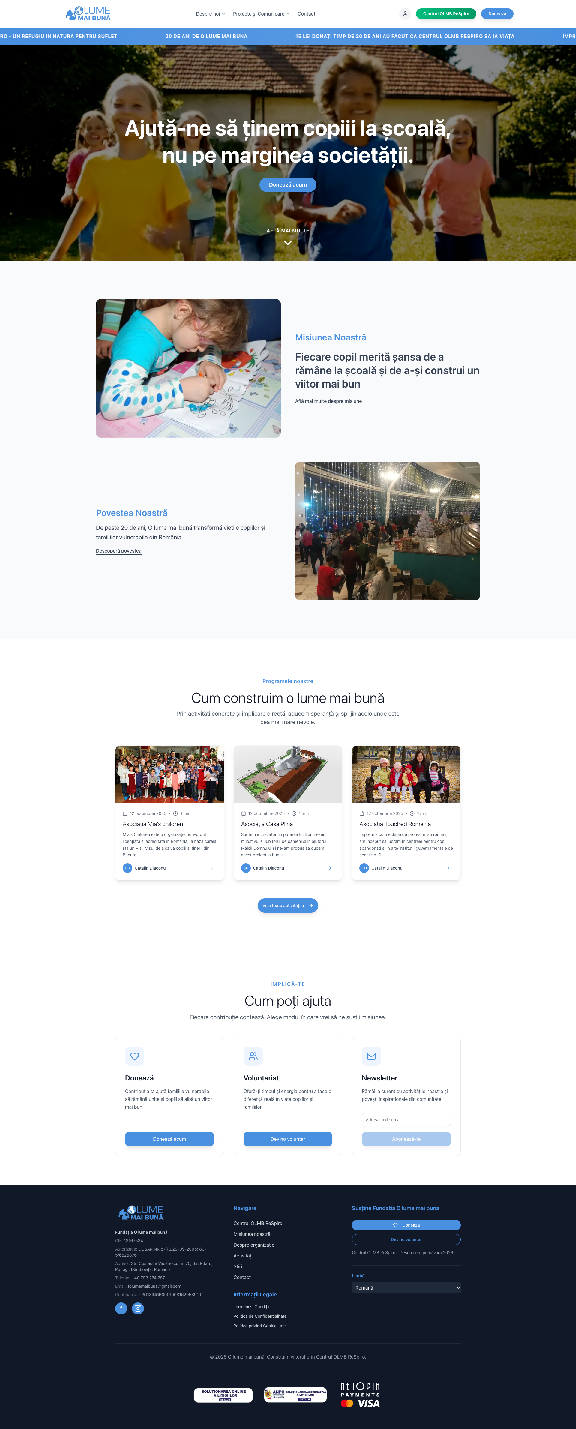 Fundația O lume mai bună